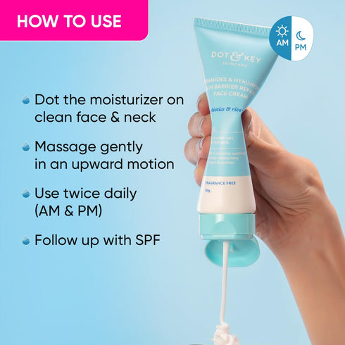 Dot & Key Ceramides & Hyaluronic Skin Barrier Repair + Face Cream